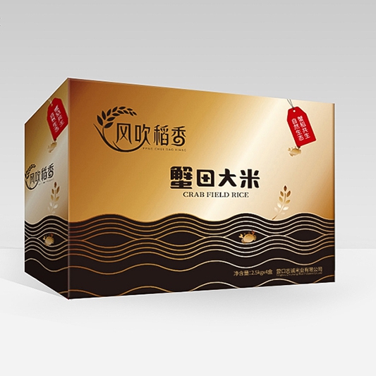 北京風吹稻香蟹田大米（2.5kg×4